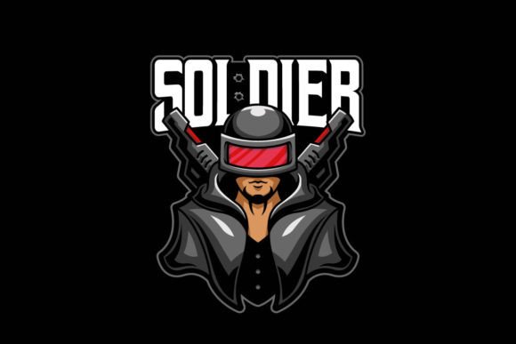 Black Soldier E-sports Game Logo: A Modern Typeface for Gaming Brands