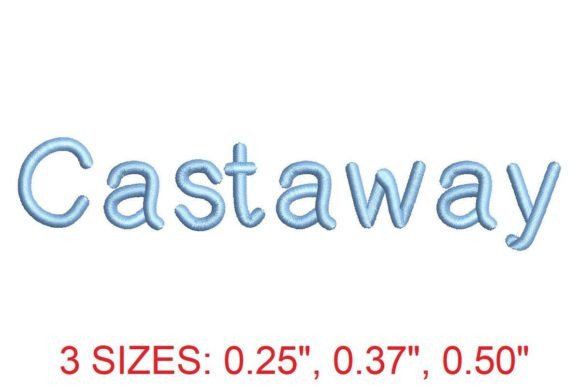 Castaway Embroidery Font: A Guide for Modern Crafters