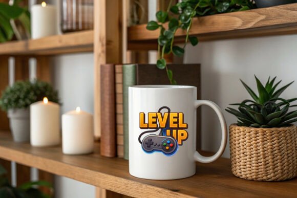 Exciting Video Game Level Up: A Visual Power-Up for Your Designs