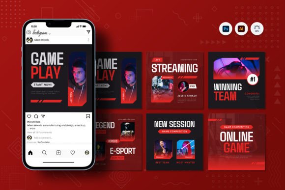 Game Play Instagram Post: Elevate Your Social Media Graphics