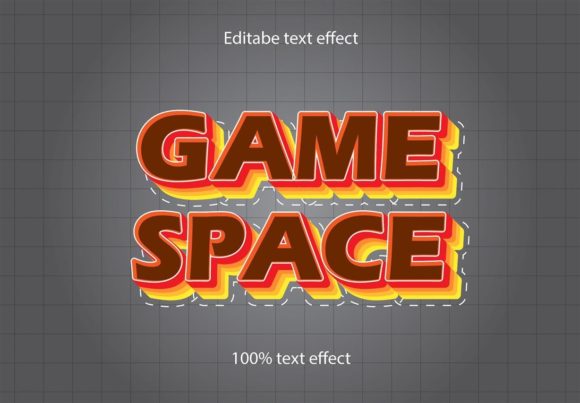 Game Space Text Effect: Adding Dynamic Energy to Your Designs