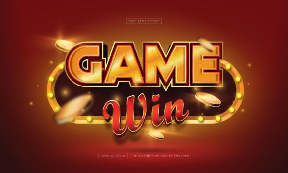Game Win 2 Style Text Effect: A Bold Choice for Impactful Design