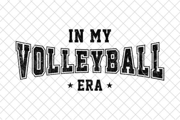 In My Volleyball Era: Sport Game Day SVG for Dynamic Designs