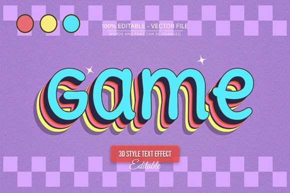 Unlocking Vintage Vibe: The Groovy Blue Game Old Retro Text Effect