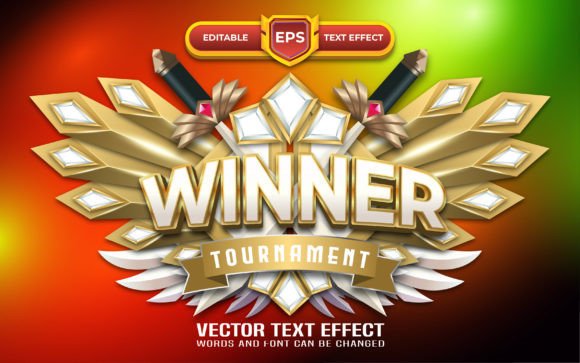 Winner 3d Game Logo with Text Effect: Your Instant Edge in Design